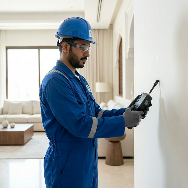 كشف تسرب فيلا سكنية بالرياض