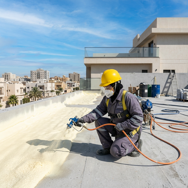 عزل اسطح بالقصيم