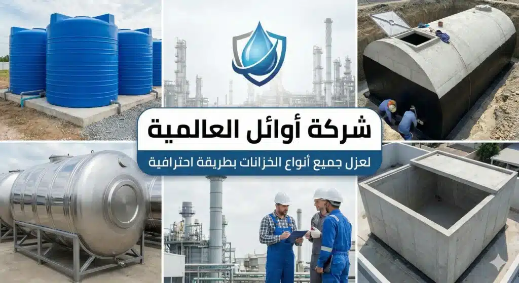 شركة اوائل عزل جميع انواع الخزانات