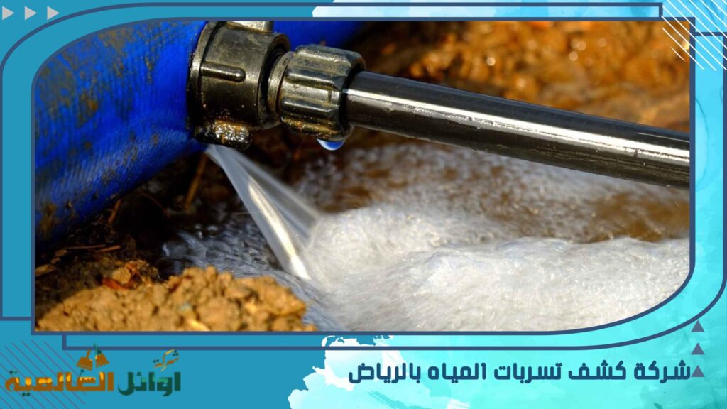 شركة كشف تسربات المياه بالرياض