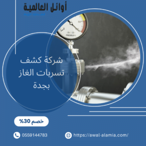 شركة كشف تسربات الغاز بجدة