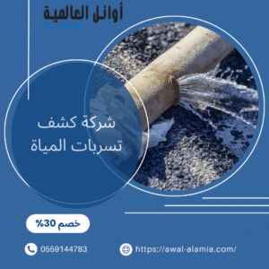شركة كشف تسربات المياة