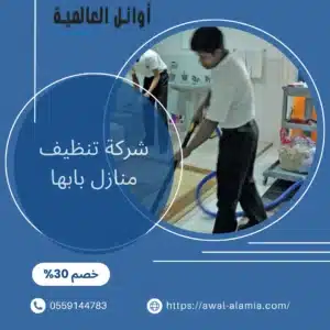 شركة تنظيف منازل بابها