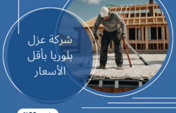 شركة عزل بلوريا بأقل الأسعار