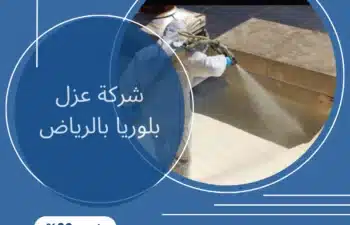 شركة عزل بلوريا بالرياض