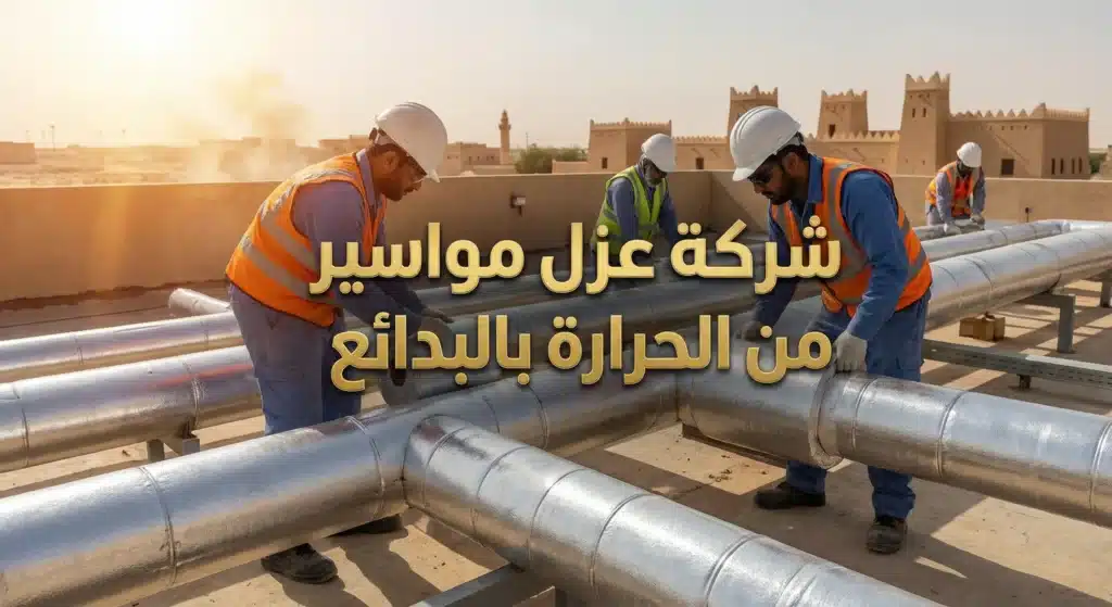 شركة عزل مواسير من الحرارة بالبدائع